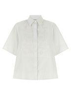P.A.R.O.S.H. White Cotton Blouse