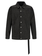 DRKSHDW Black Cotton Denim Jacket