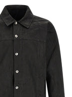 DRKSHDW Black Cotton Denim Jacket