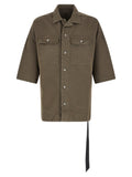 Gray Cotton Blouse