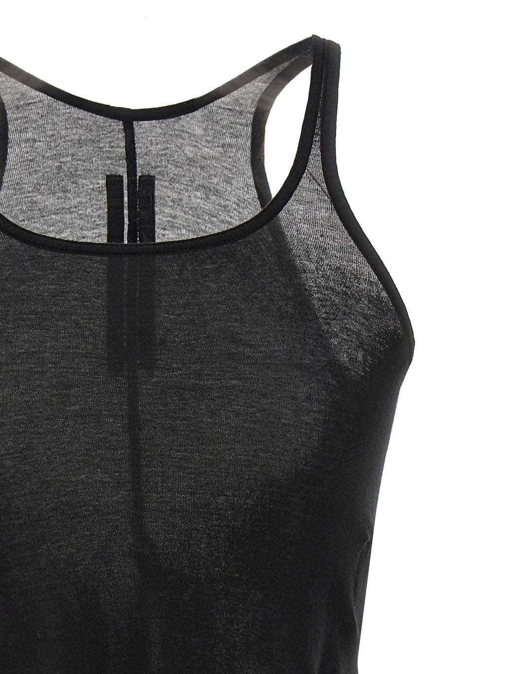 DRKSHDW Black Cotton Tank Tops
