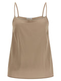 Brown Silk Blouse