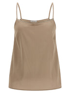 Brown Silk Blouse