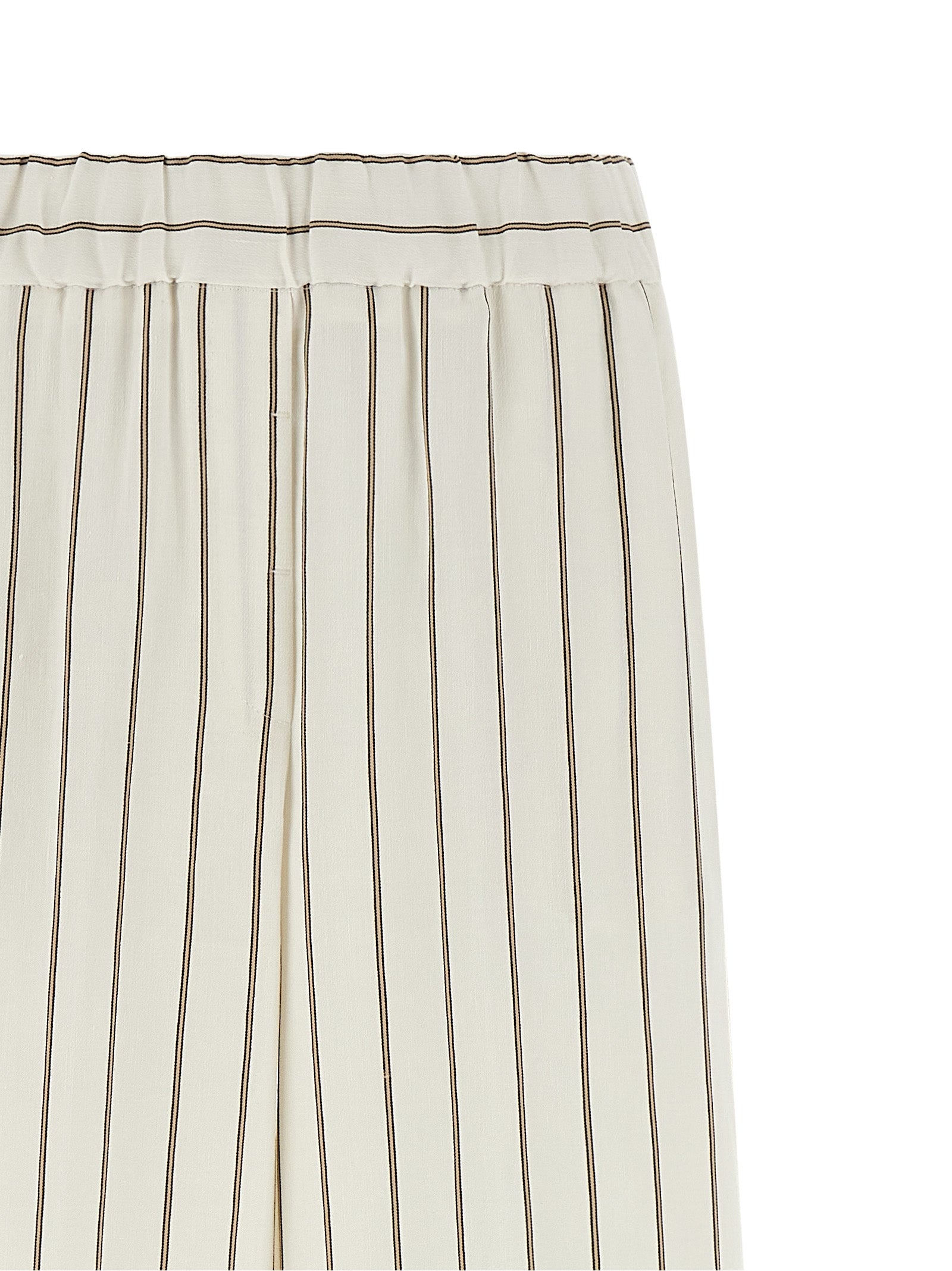 White Linen Casual Pants