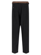 Magliano Black Cotton Casual Pants
