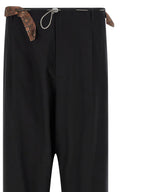 Magliano Black Cotton Casual Pants