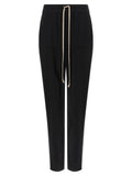 Black Cotton Mini Skirt