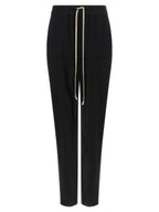Black Cotton Mini Skirt