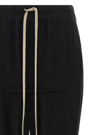 Black Cotton Mini Skirt