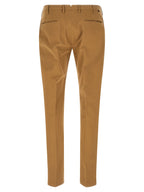 Incotex Brown Cotton Casual Pants