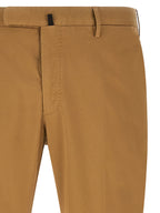 Incotex Brown Cotton Casual Pants