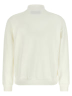 Peserico White Cotton Sweatshirt