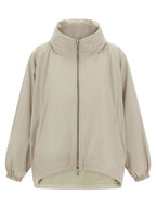 MooRER Gray Polyester Shell Jacket
