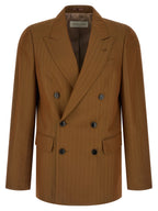 Dries Van Noten Brown Wool Blazer