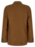 Dries Van Noten Brown Wool Blazer