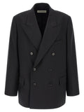 Dries Van Noten Black Wool Blazer