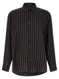 Dries Van Noten Black Copper Blouse