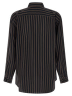 Dries Van Noten Black Copper Blouse