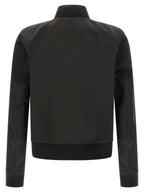 Rick Owens Black Polyester Bomber