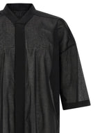 Rick Owens Black Cotton Blouse