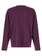 Dries Van Noten Purple Cotton T-Shirt