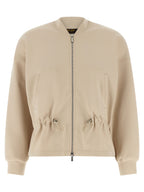 MooRER Beige Cotton Sweatshirt