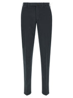 Incotex Blue Cotton Casual Pants