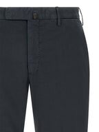Incotex Blue Cotton Casual Pants