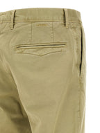 Bicolor Cotton Casual Pants