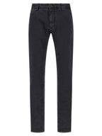 Incotex Blue Cotton Casual Pants