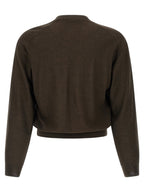 Lemaire Brown Marabou Cardigan