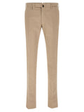 Incotex Beige Cotton Casual Pants
