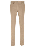 Incotex Beige Cotton Casual Pants