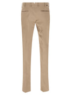 Incotex Beige Cotton Casual Pants