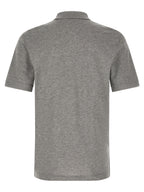Hugo Boss Gray Cotton Polo Shirt