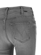 Mother Denim Gray Cotton Skinny Jeans