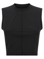 Y-3 Black Polyester Sport Bra