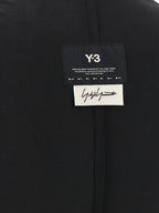 Y-3 Black Polyester Sport Bra