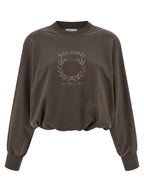 Brunello Cucinelli Brown Cotton Sweatshirt