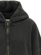 Entire Studios Gray Cotton Hoodie