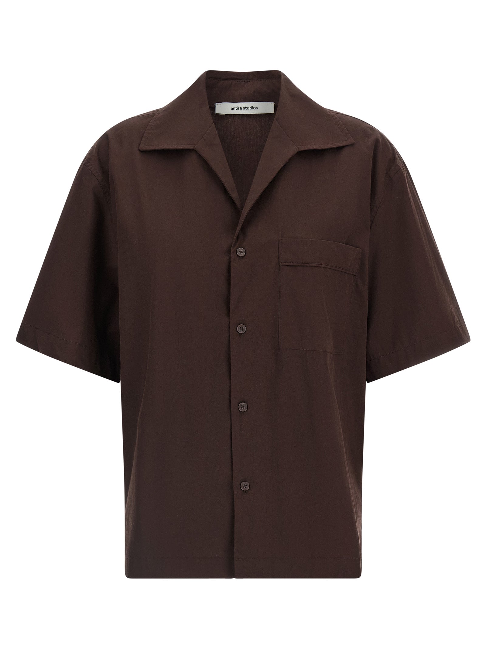 Brown Cotton Blouse
