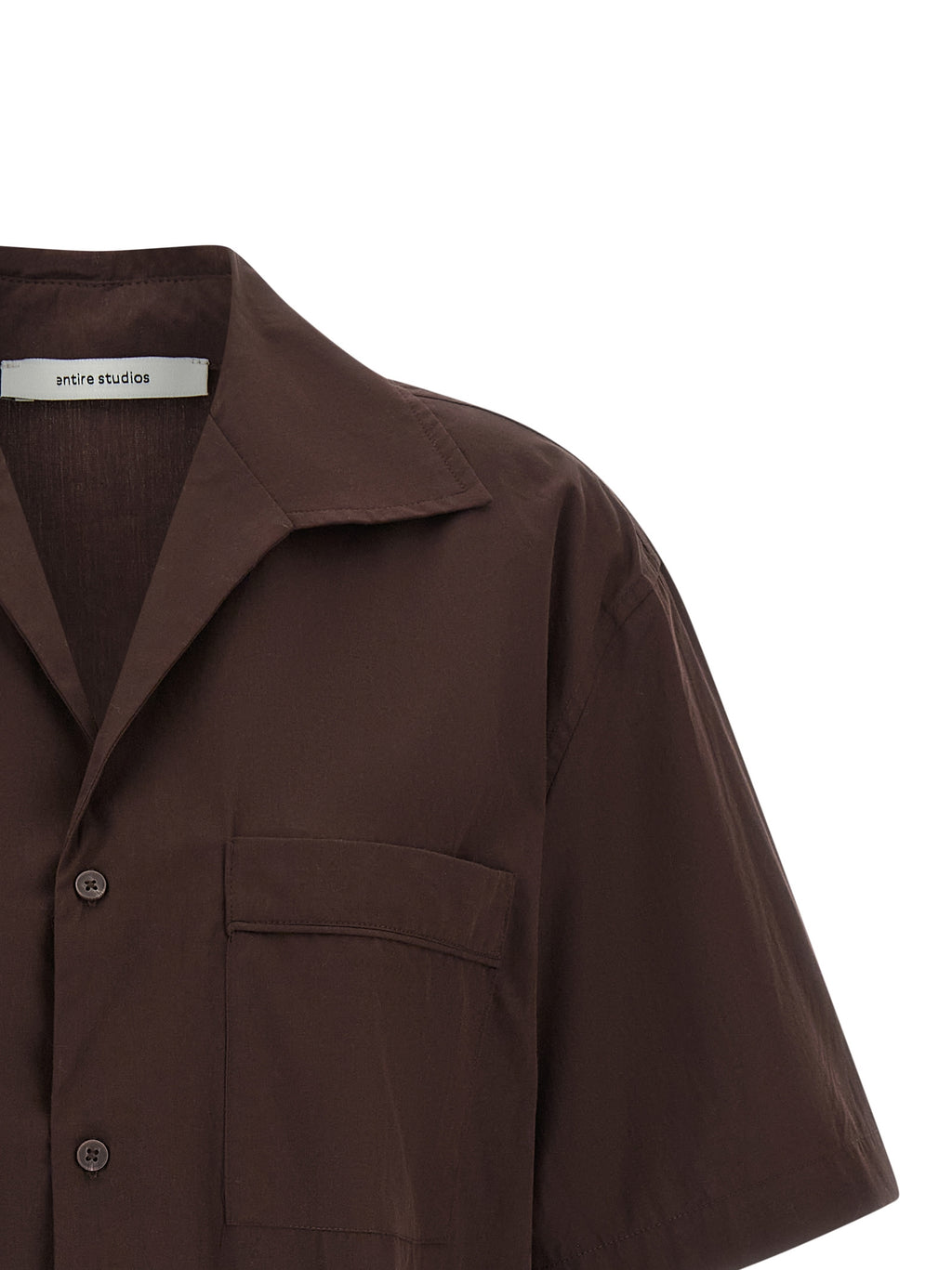 Brown Cotton Blouse