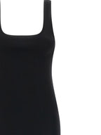 Entire Studios Black Viscose Midi Dress