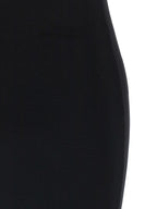 Entire Studios Black Viscose Midi Dress