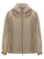 MooRER Beige Polyester Shell Jacket