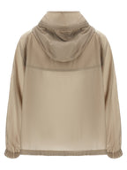 MooRER Beige Polyester Shell Jacket