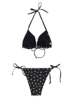 Moschino Bicolor Polyester Bikini