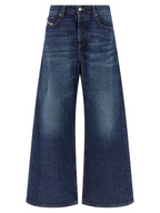 Diesel Blue Cotton Jeans Denim
