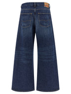 Diesel Blue Cotton Jeans Denim