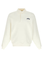 Autry White Cotton Sweatshirt